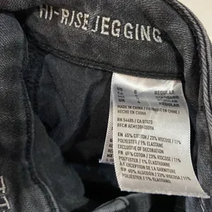 American eagle black hi-rise jeans size 0 thumbnail 5