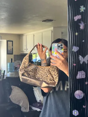 Leopard Print Shoulder Bag thumbnail 11