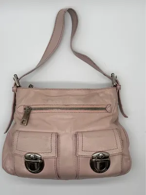 Vintage Y2K Marc Jacobs Leather Cargo Shoulder Bag Multi Pocket Hobo Made Italy thumbnail 1