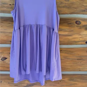 Zenana Sleeveless Lavender Tank size Medium thumbnail 3
