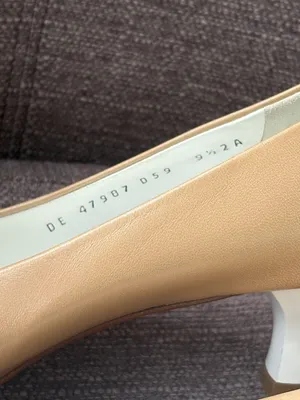 Salvatore Ferragamo Cap Toe Heels Shoes 9.5 thumbnail 6