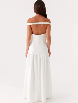 Peppermayo Dress White Maxi thumbnail 2