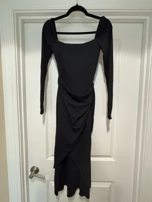 Aritzia Wilfred Wrap Dress Midi thumbnail 3