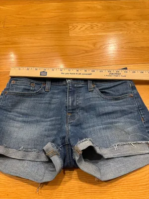 J.Crew women’s jeans shorts size 26. thumbnail 4