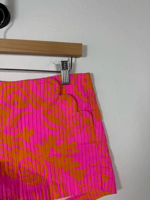 Lilly Pulitzer Women’s Liza Shorts Pop Pink Seaesta Scallop Floral Size 4 thumbnail 5