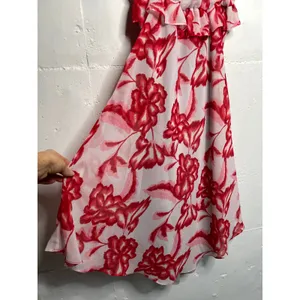 House of Harlow 1960 X Revolve Davi Midi Dress Red Floral Size XXS thumbnail 2