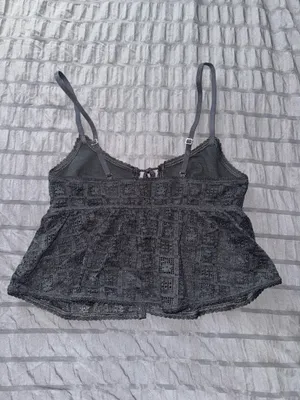 Aerie Lace Tie Front Tank thumbnail 3