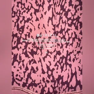 Athleta Womens Salutation Stash Pocket II Printed 7/8 Tight Tawny Rose SIZE 3X thumbnail 5