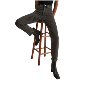 Madewell The Perfect‎ Vintage Jean Womens 25 Black High Rise Straight Leg Denim thumbnail 14