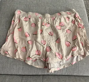PINK - Victoria's Secret Peach PJ Shorts thumbnail 1