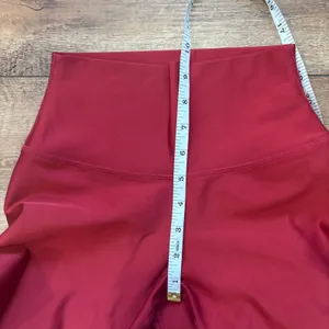 Alo Yoga High Waist Airlift Leggings Red Small 28" Inseam Activewear Yoga FLAWED thumbnail 9