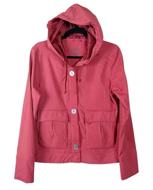 Prana Lightweight Nylon Jacket Women's Medium Terracotta Hood Gorpcore Fall thumbnail 1