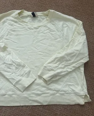 Universal Threads Sweatshirt Yellow Crewneck thumbnail 1