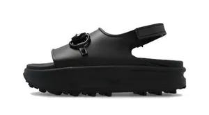 Gucci Horsebit Flatform Sandal Black thumbnail 1