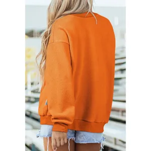 Ghost/ BOO Reversible Print Mock Neck Casual Sweatshirt - Medium thumbnail 4
