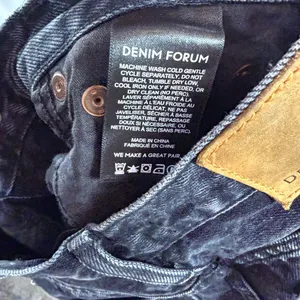 Aritzia Denim Forum The Nina Super High Rise Cigarette Jeans in Black‎ Size 24 thumbnail 11