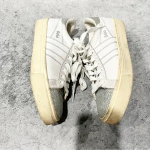 Gola Classics Women's Orchid II Glitter Sneakers White US‎ 6 thumbnail 2