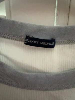 Brandy Melville Crop Baby Tee thumbnail 2