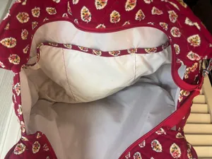 Vera Bradley Quilted Bag *VINTAGE* thumbnail 12