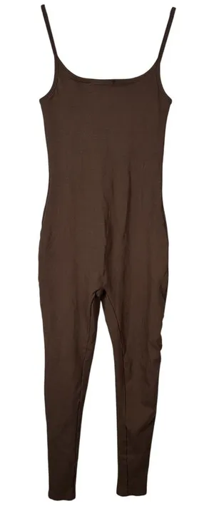Bumpsuit Maternity Bodysuit The Kate Brown‎ Full Body Jumpsuit Unitard Sz Medium thumbnail 1