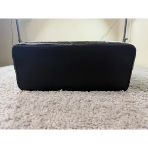 Kate Spade Kaci Flower Embossed Medium Tote Black Leather WKRU6 thumbnail 4