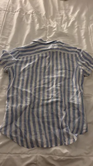 polo ralph lauren striped button up  thumbnail 3