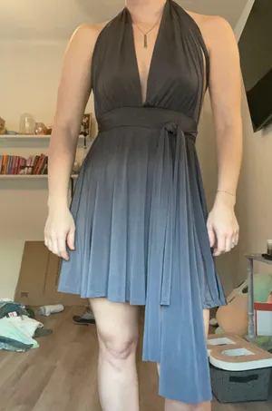 Gray Infinity Dress thumbnail 1