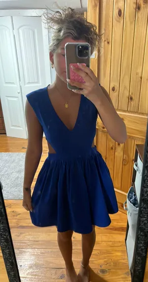 Depri Blue  Dress thumbnail 1