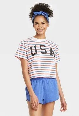 Mighty fine USA Graphic Tee thumbnail 1