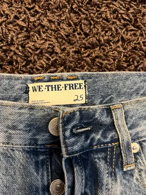 Free People Jean Shorts thumbnail 2