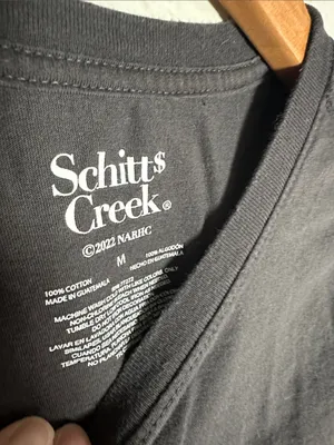 Rose Apothecary Graphic Tee Schitts Creek Charcoal Grey Dan Levy T-Shirt thumbnail 3