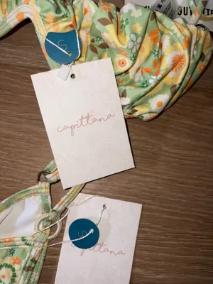 Urban Outfitters Brand new Capittana Floral bikini set small with tags thumbnail 3
