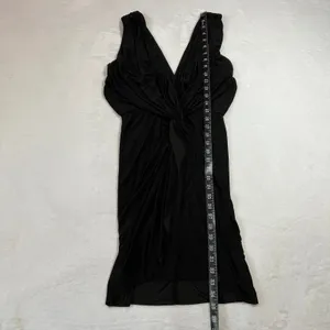 MISA Los Angeles Leza Mini Dress Size XS V-Neck Sleeveless Knot Front LBD Party thumbnail 12