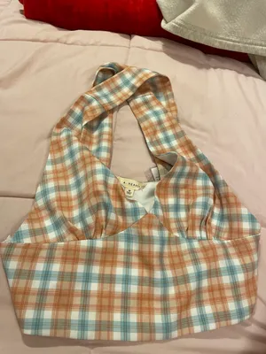 PacSun plaid top thumbnail 1
