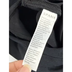 Spanx Maternity Faux‎ Leather Leggings Black High Rise Over Belly Large L/G READ thumbnail 9