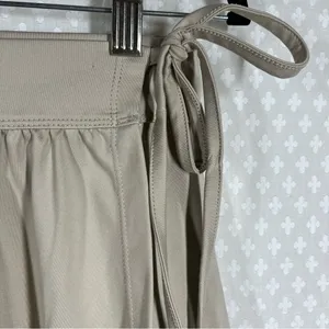 Madewell MWL Tan‎ Cream Flex Wrap Skort thumbnail 3