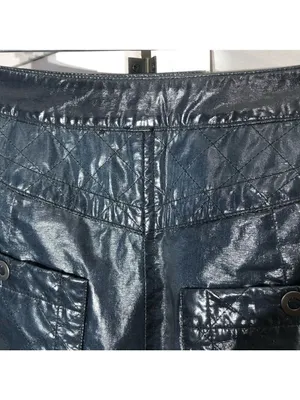 Free People Leather mini Skirt pockets zip cocktail clubbing festival rocker S thumbnail 4