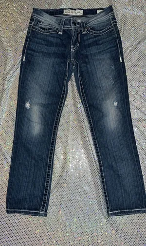 BKE PAYTON CROPPED JEANS SIZE 26 thumbnail 1