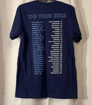 Jonas brother the tour concert shirt 2023 thumbnail 2