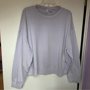 H&M- Women’s Purple Crewneck Size XL thumbnail 1