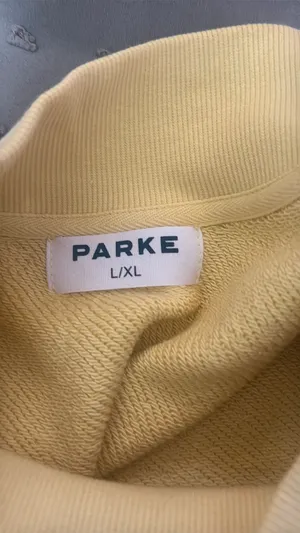 banana cream parke mockneck size l/xl thumbnail 2