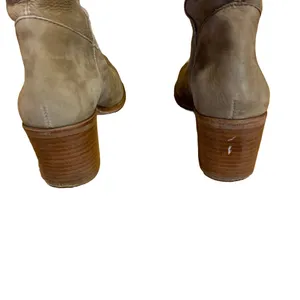 Steven By Steve Madden Taupe Brown Suede Heeled Calf High Boots (7) thumbnail 9