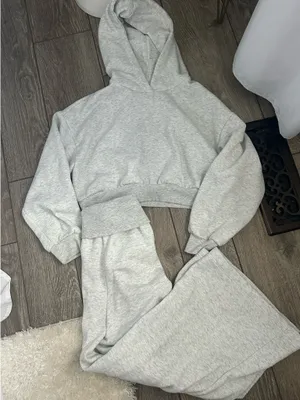 Shein Sweat Set Gray Size XS thumbnail 1