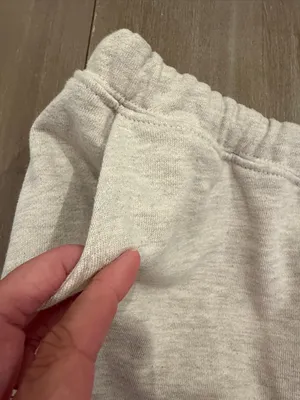 Free People Heather Gray Athletic Lounge Shorts thumbnail 3
