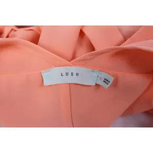 LUSH bright pink short sleeve top size M thumbnail 5