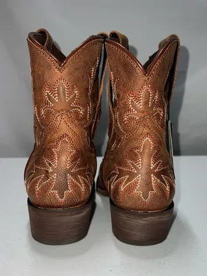 Ariat Brown‎ Embroidered Leather Western Boots thumbnail 3