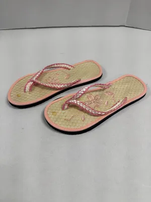Beautiful Bamboo Seagrass Footbed‎ Flip Flop - Size 7.5. thumbnail 7
