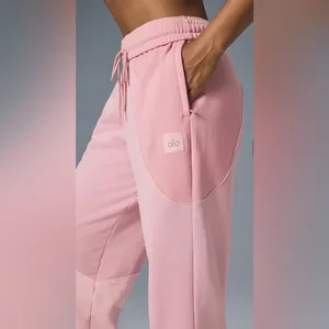ALO Yoga NWOT Make Waves Sweatpants Sunset Pink Tonal Special Edition color M thumbnail 5
