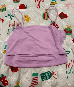 Purple Tank Top with Cut Out thumbnail 3