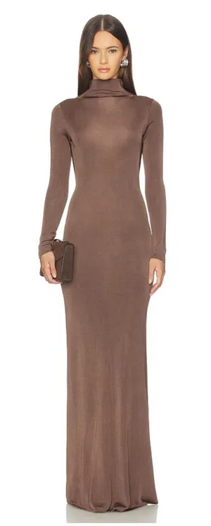 SRG Dress Brown thumbnail 1